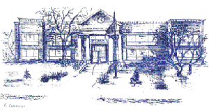 Sketch of school Sketch of school