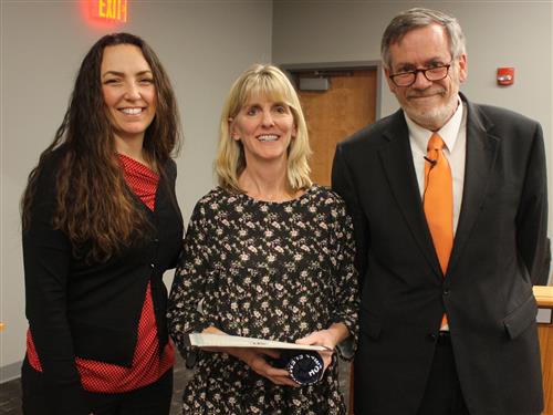 Jill O'Malley, Lisa Wilkins and Steve Bovino 