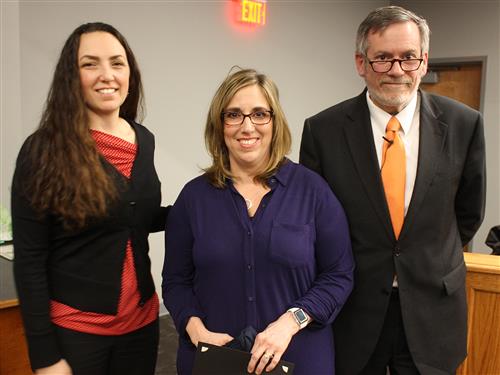 Jill O'Malley, Lynne Pernick, and Steve Bovino 