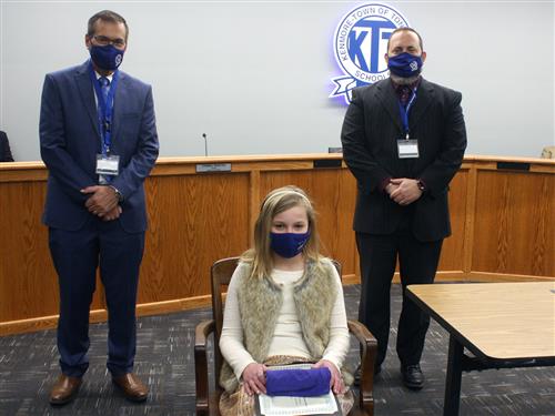 Kaitlyn Forpahl, Lindbergh Elementary School Student 