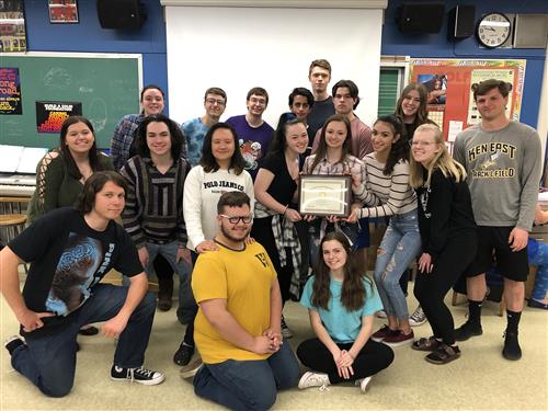 Chorus students 