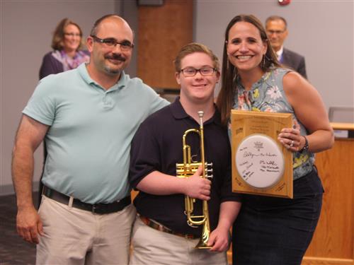 Phil Aguglia, Matthew Bressette & Laura Anderson 
