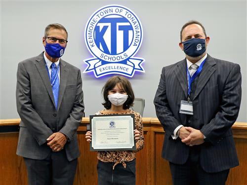 Sloane Christmann, Edison Elementary School Student