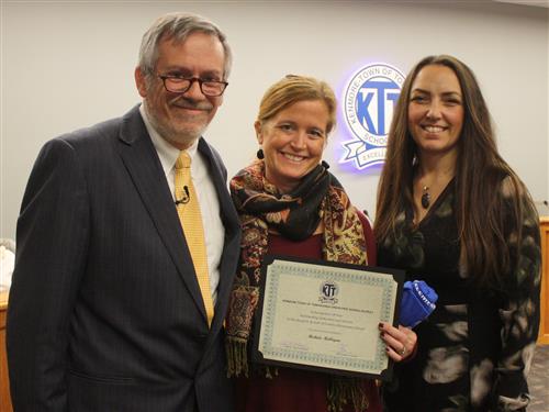 Steve Bovino, Michele Melligan, and Jill O'Malley 