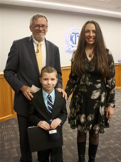 Steve Bovino, Mason Mullins, and Jill O'Malley 