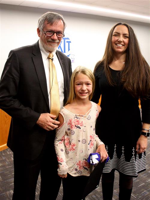 Steve Bovino, Ella Schaab & Jill O'Malley 