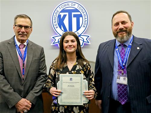 Ava Incorvaia, Kenmore East High School Student