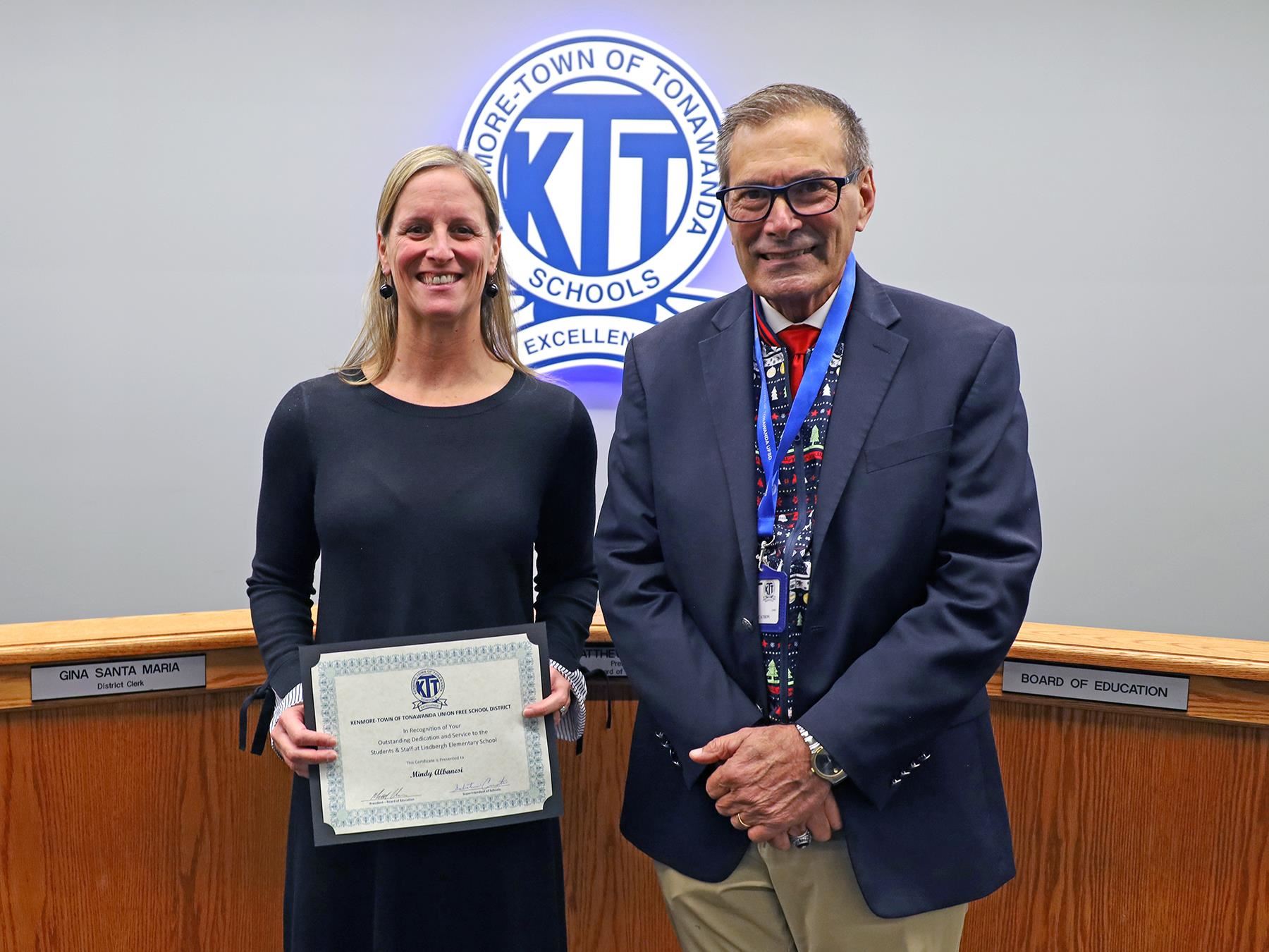 Mindy Albanesi, Lindbergh Elementary School Counselor