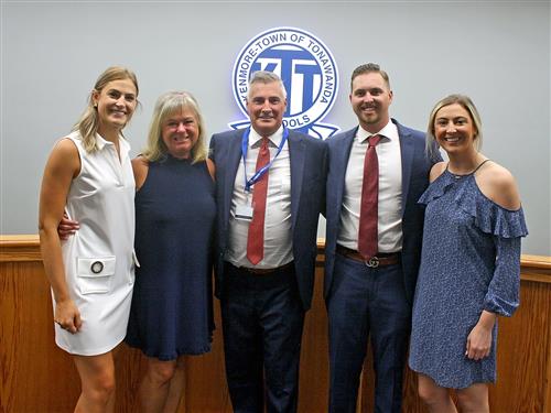 Todd Marquardt and family