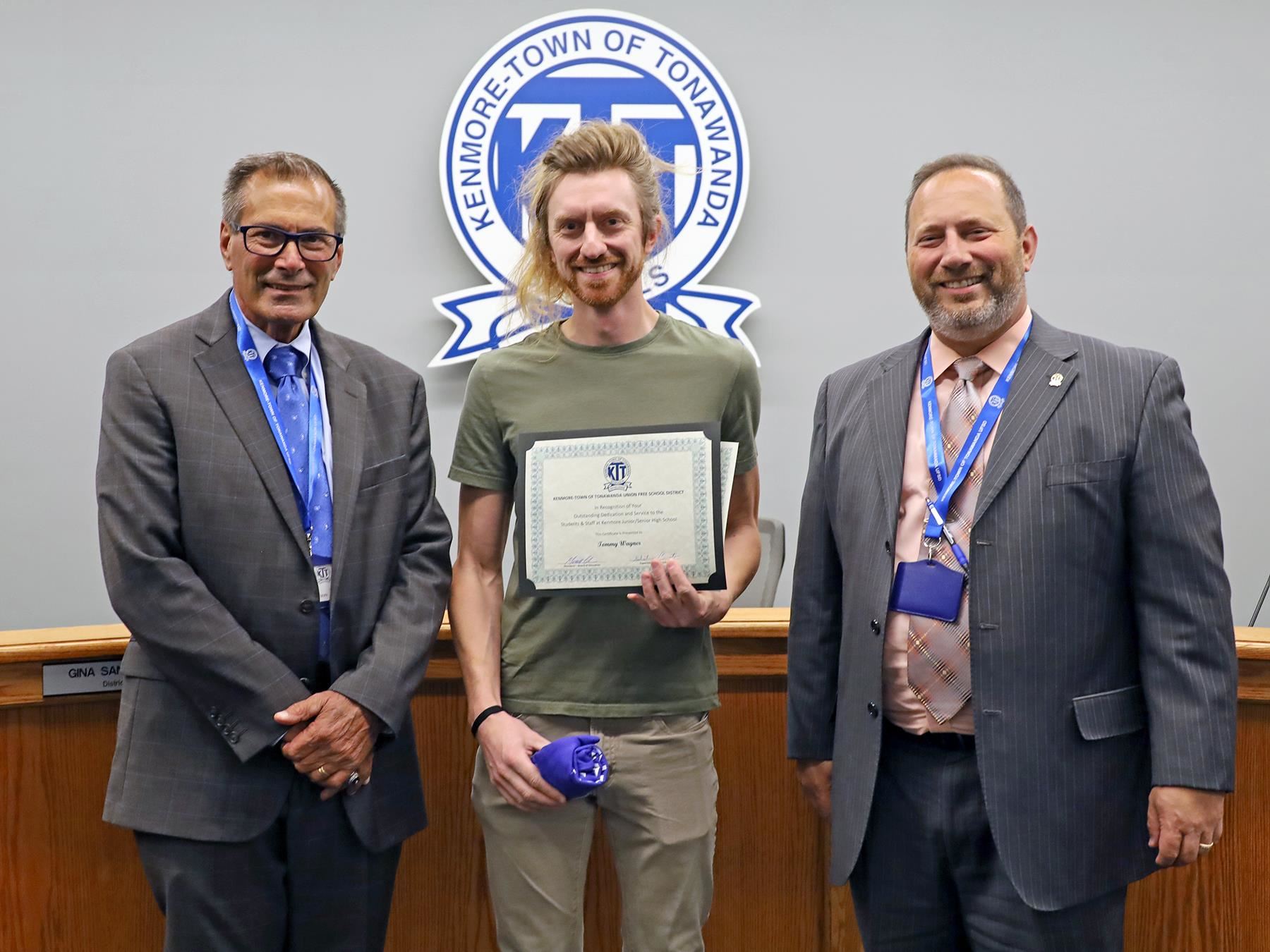Tommy Wagner, Kenmore Junior/Senior High Custodian