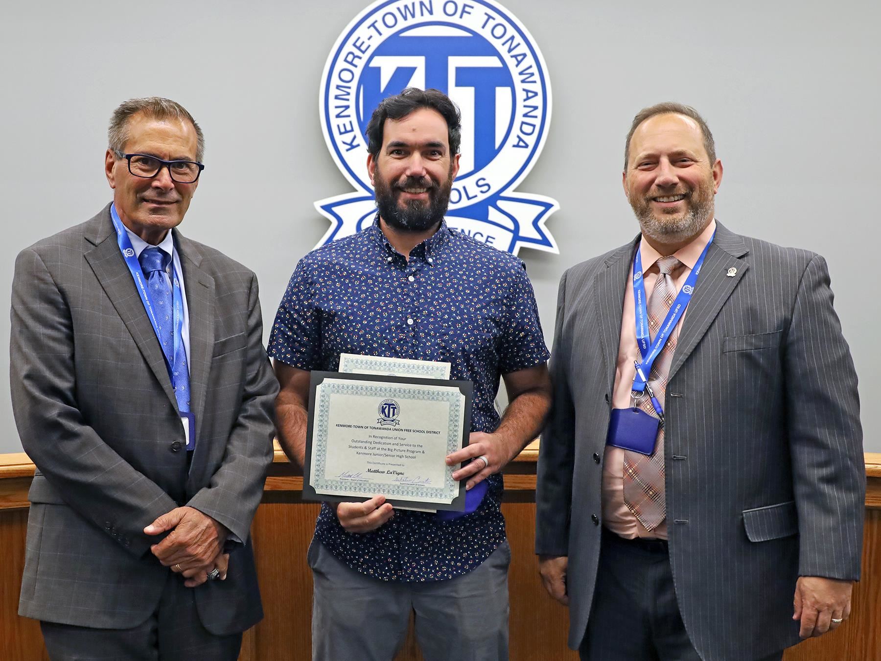 Matthew LaVigne, Kenmore Junior/Senior High Teacher