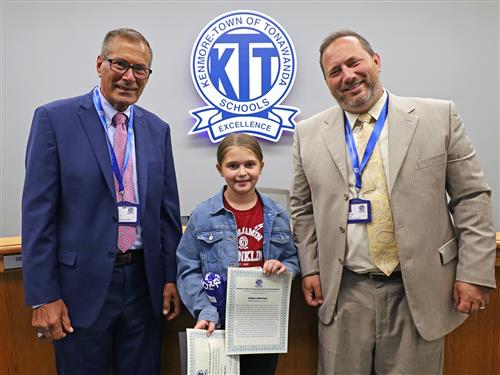 Lillian Atherton, Franklin Elementary School Student