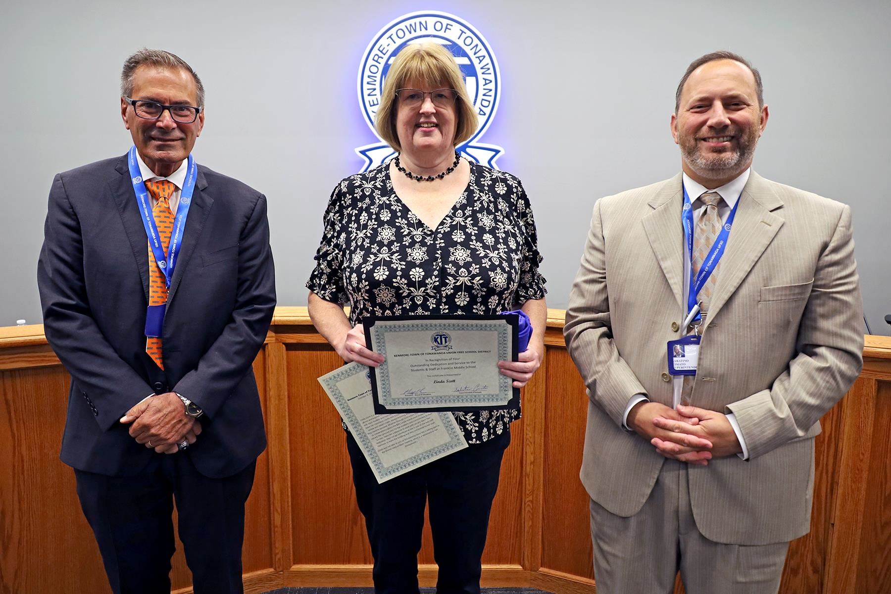 Linda Scott, Franklin Middle School Teacher