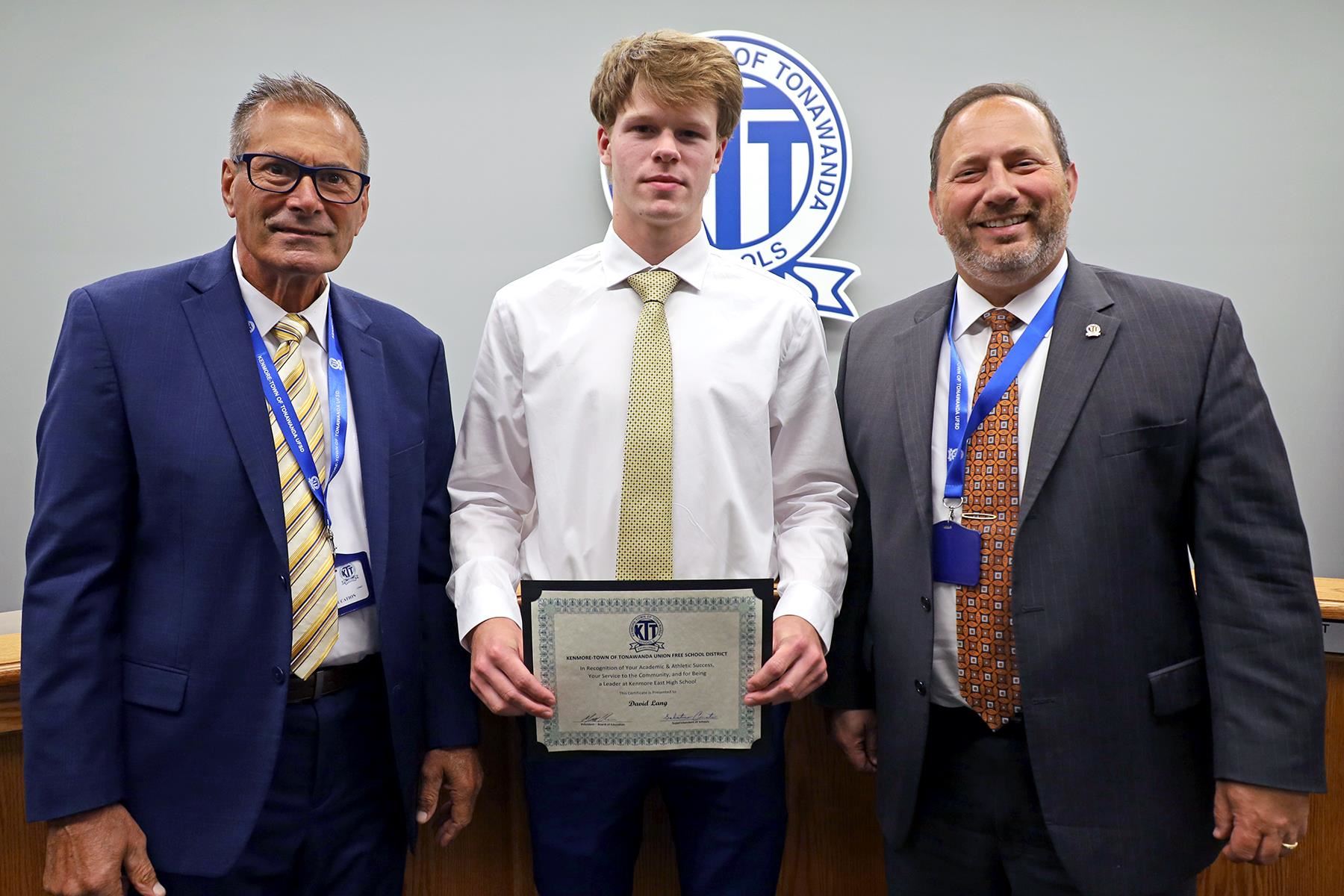 David Lang, Kenmore East High School Student
