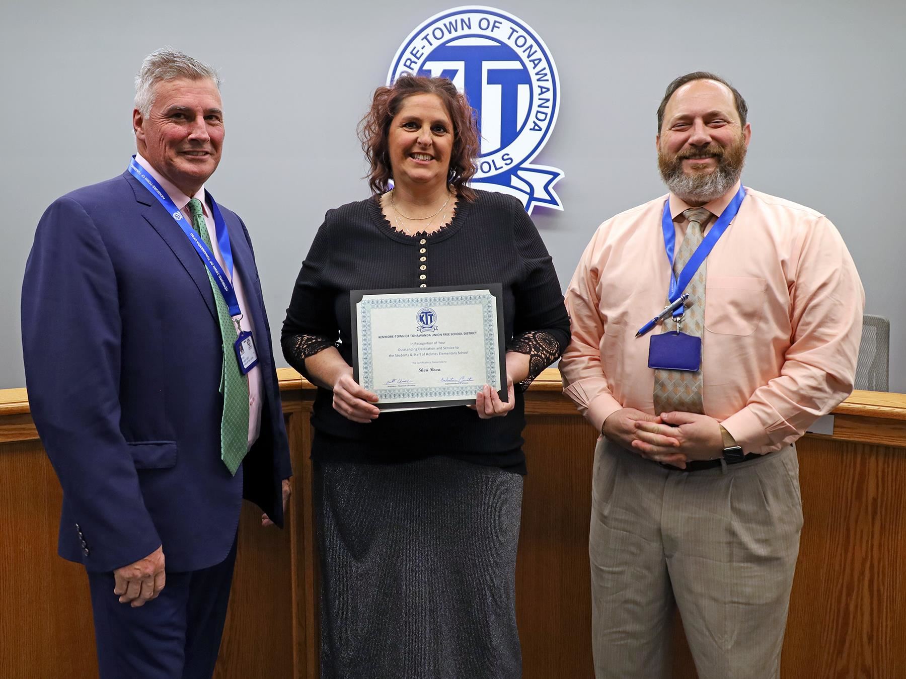 Sheri Bova, Holmes Elementary School Teacher Aide