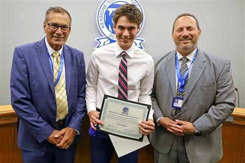 Braden Yiengst, Kenmore East High School Student
