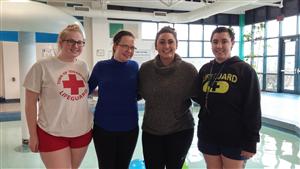 Emily (2nd from left) 