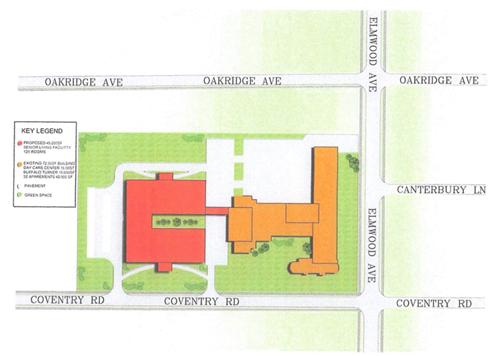 Philip Sheridan Building Proposed Site Map 