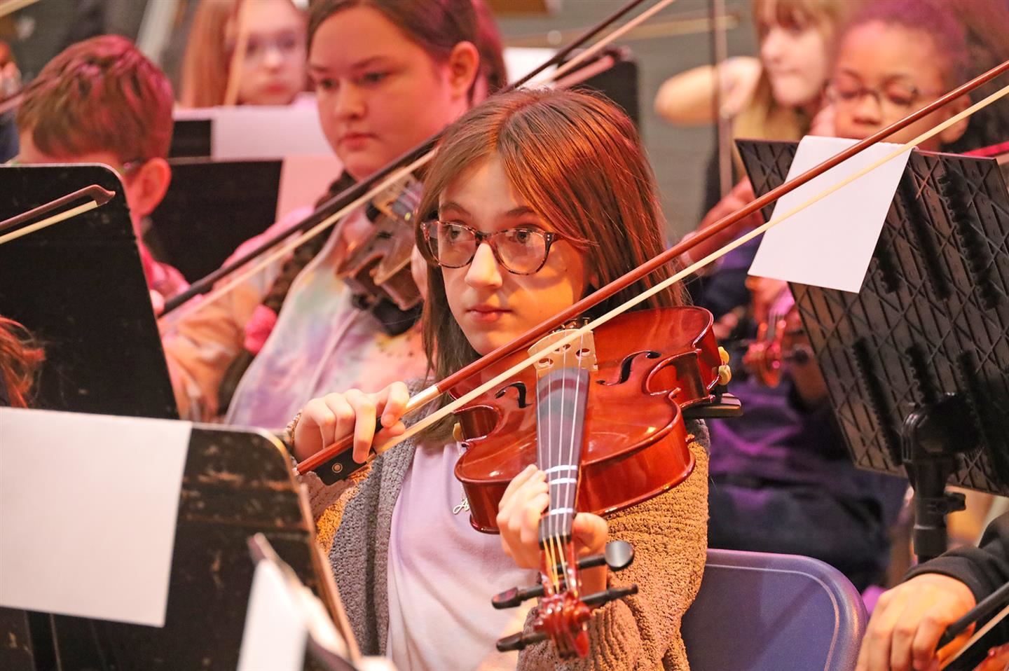 Middle school concert
