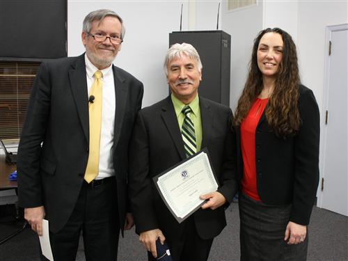 Stephen Bovino, Ralph Critelli and Jill O'Malley 