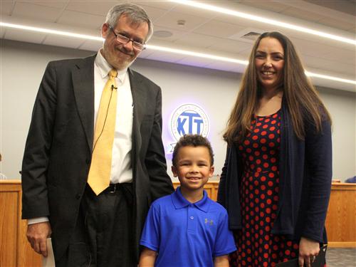 Stephen Bovino, Kellan Graham, and Jill O'Malley 