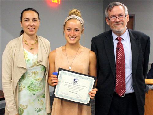 Jill O'Malley, Abby Borkowski and Steve Bovino 