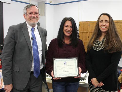 Stephen Bovino, Jill O'Malley and Jody Muscarella 
